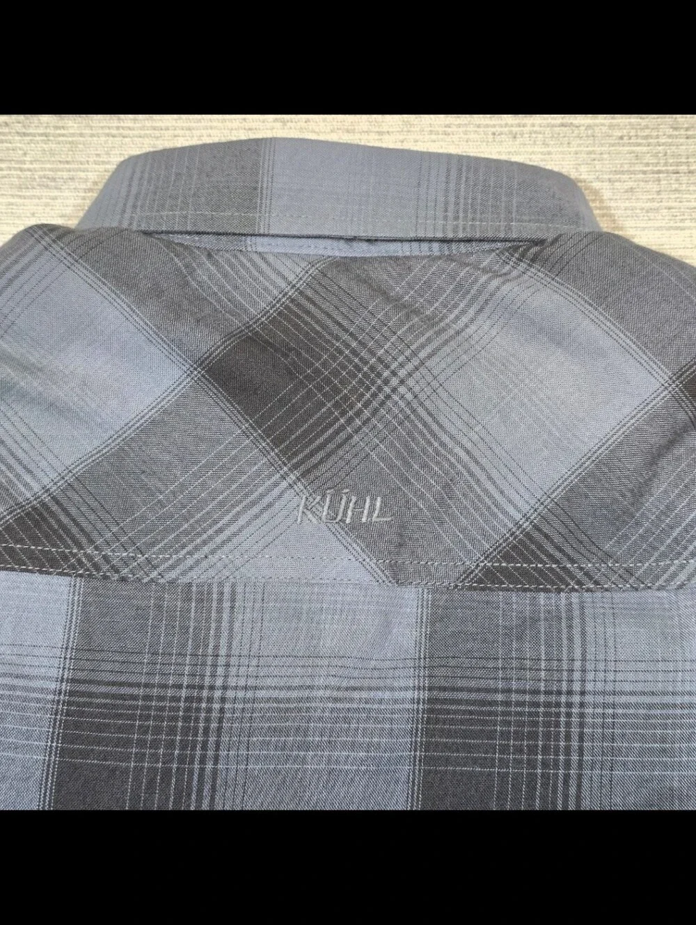 Kuhl JOYRYDR Shirt-Jac Jacket Mens M Fleece Lined Plaid Flannel Shacket #7253